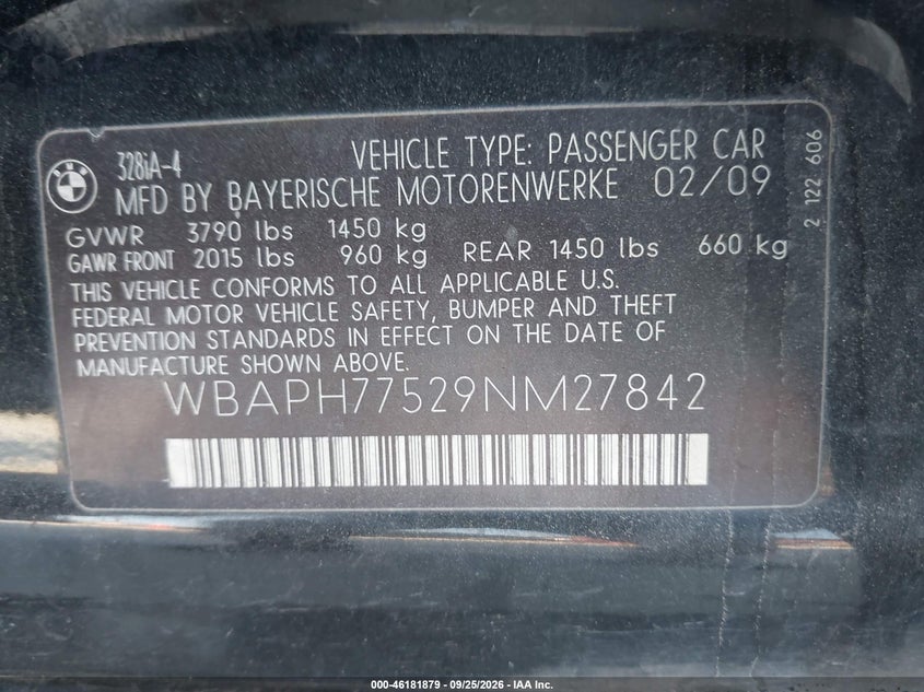 2009 BMW 328I · Фото 9
