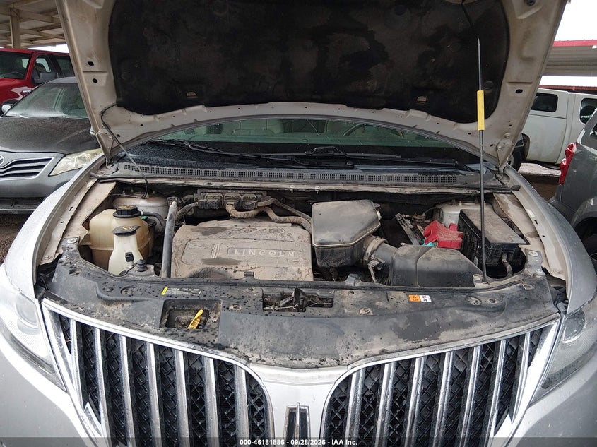 LINCOLN MKX 2012 VIN 2LMDJ6JK7CBL13163