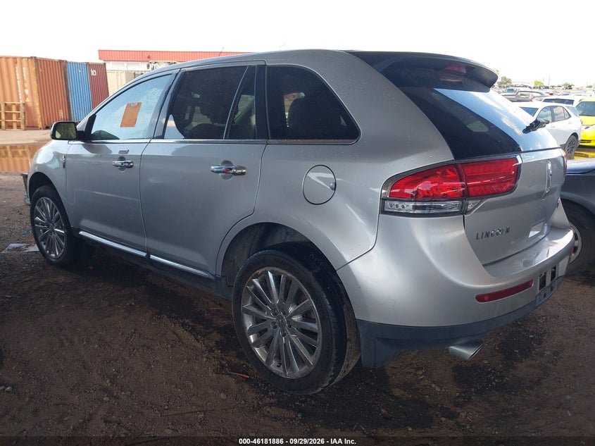 Vin: 2lmdj6jk7cbl13163, lot: 46681746, lincoln mkx 20123