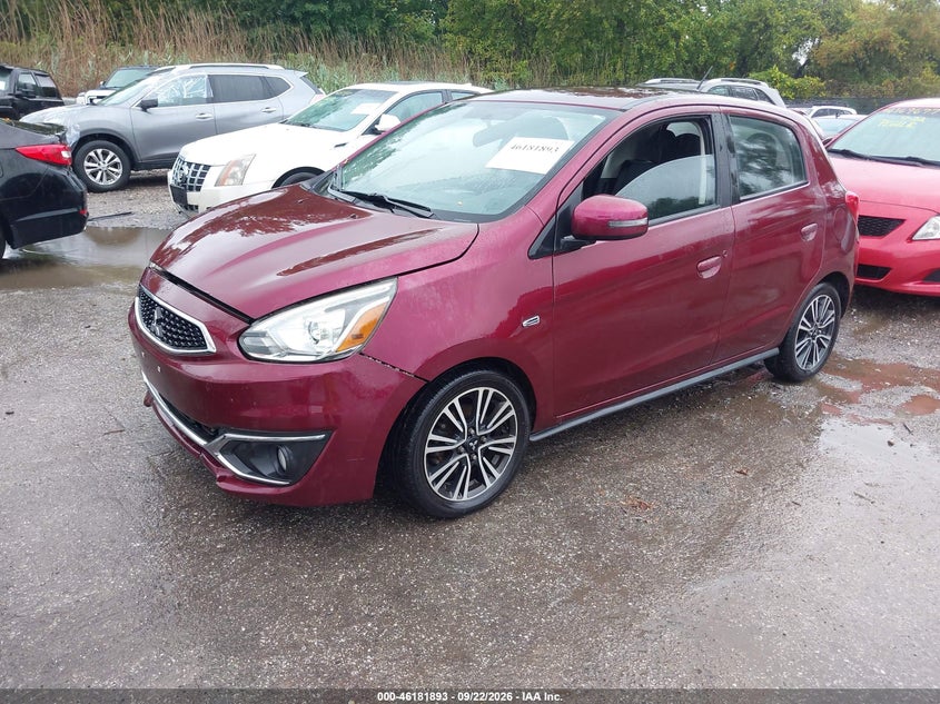 Vin: ml32a5hj8hh004135, lot: 46681753, mitsubishi mirage gt 20172