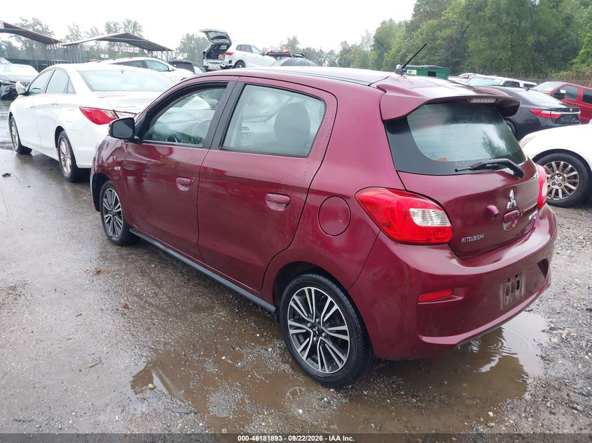 Vin: ml32a5hj8hh004135, lot: 46681753, mitsubishi mirage gt 20173