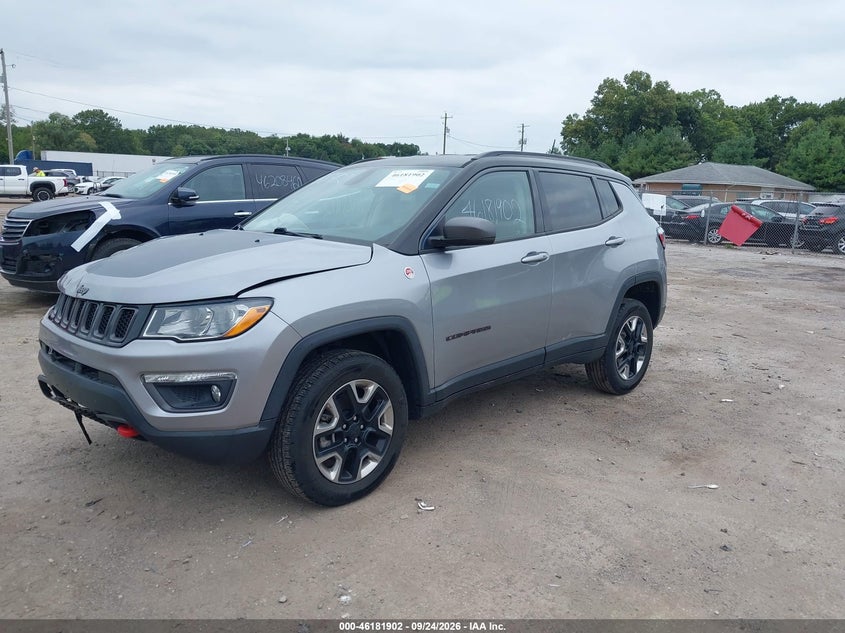 Vin: 3c4njddb9jt262674, lot: 46681762, jeep compass trailhawk 4x4 20182