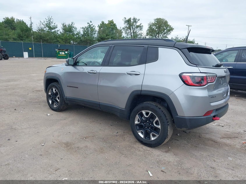 Vin: 3c4njddb9jt262674, lot: 46681762, jeep compass trailhawk 4x4 20183