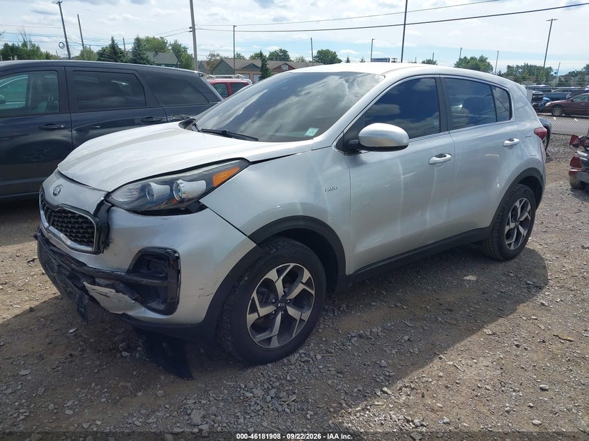 Vin: kndpmcac0l7801763, lot: 46681768, kia sportage lx 20202