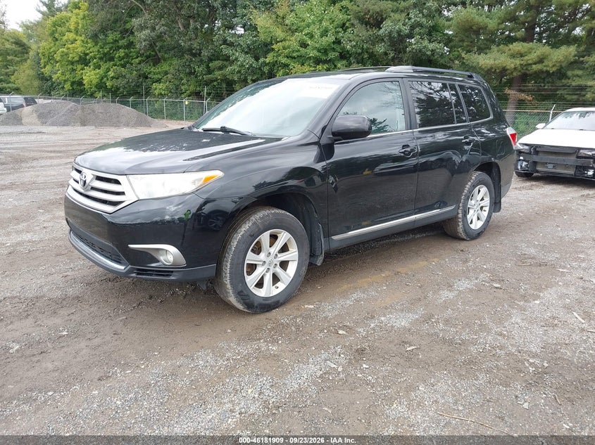 Vin: 5tdbk3eh4cs098664, lot: 46681769, toyota highlander se v6 20122