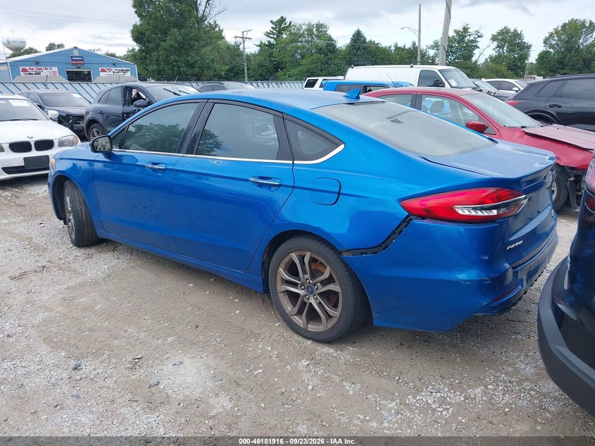 Vin: 3fa6p0cd1lr118184, lot: 46681776, ford fusion sel 20203