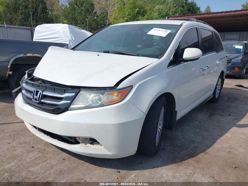 Vin: 5fnrl5h46eb118291, lot: 46681781, honda odyssey ex 20142