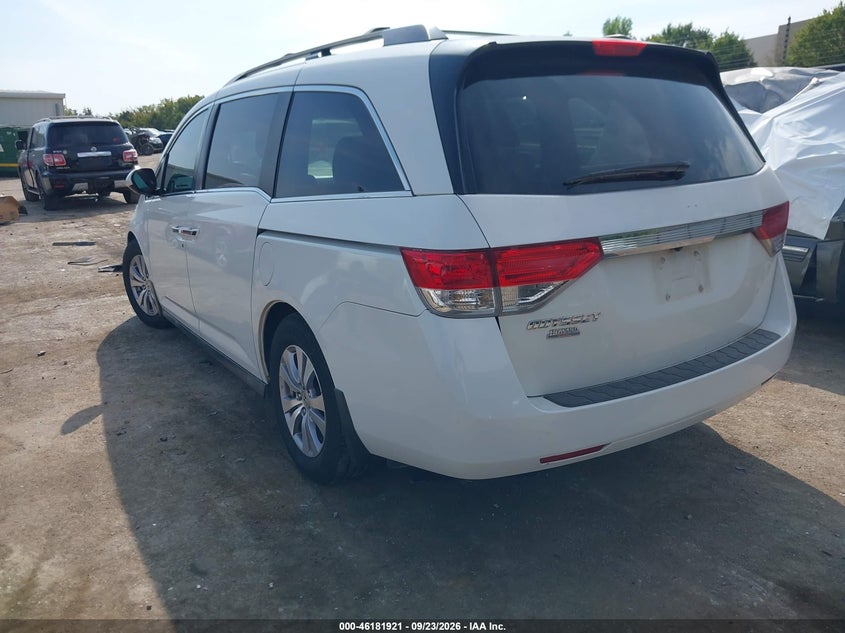 Vin: 5fnrl5h46eb118291, lot: 46681781, honda odyssey ex 20143