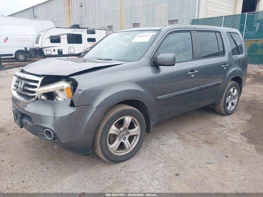 Vin: 5fnyf4h6xdb009488, lot: 46681787, honda pilot ex-l 20132