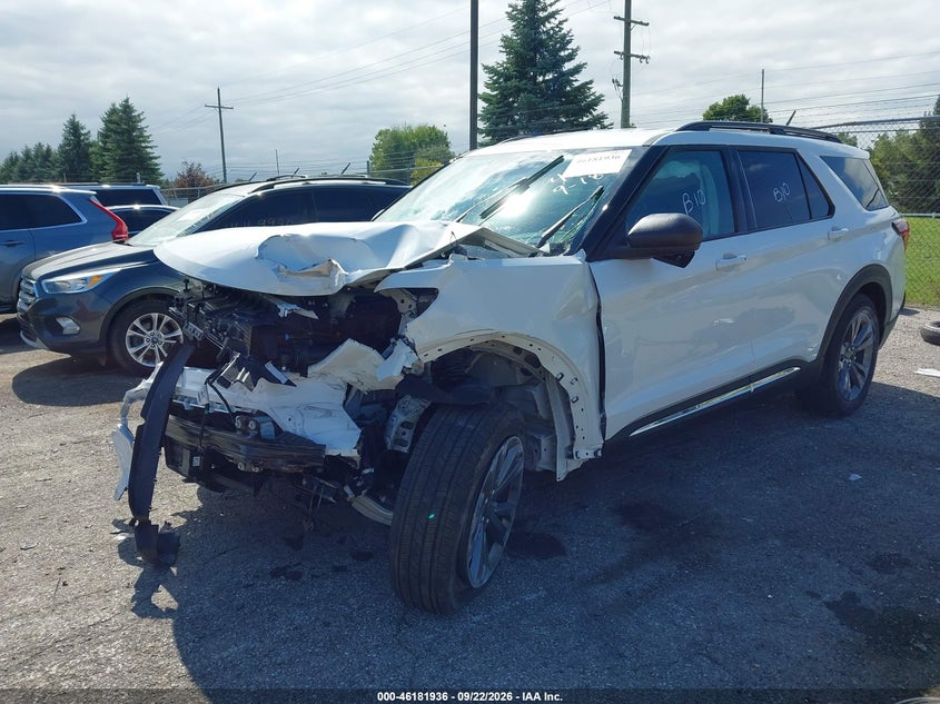 Vin: 1fmuk8dh6sgb84246, lot: 46681796, ford explorer active 20252