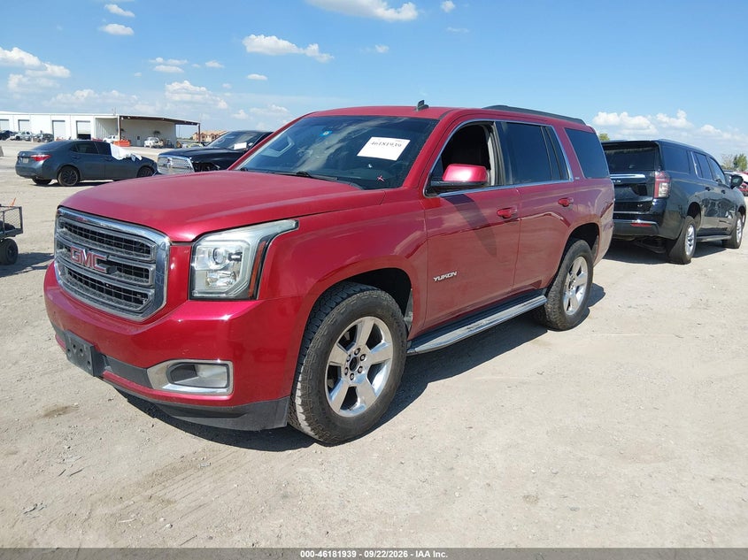 Vin: 1gks1bkc0fr108619, lot: 46681799, gmc yukon slt 20152