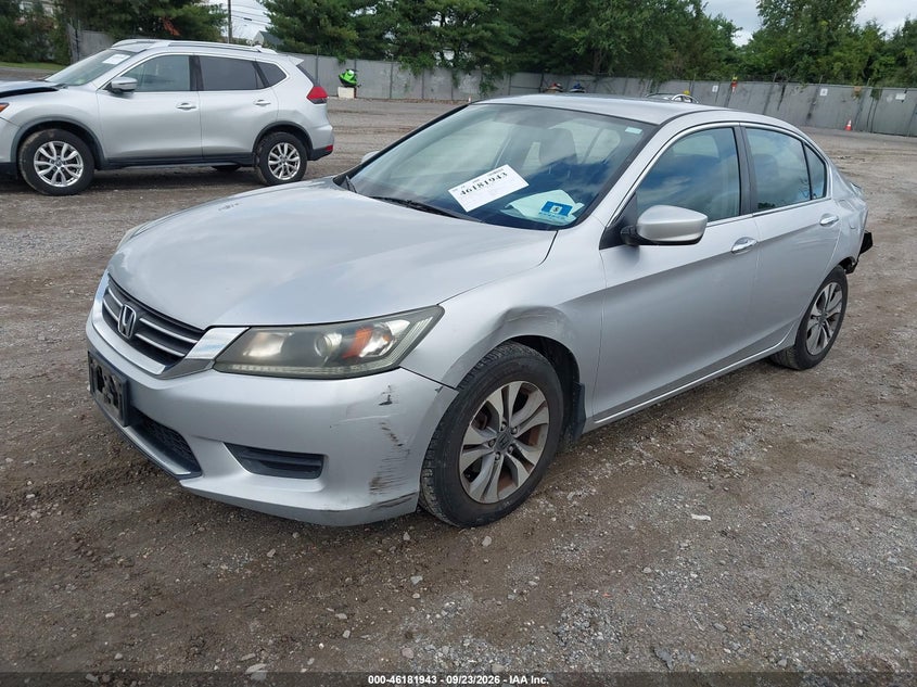 Vin: 1hgcr2f38ea282262, lot: 46681803, honda accord lx 20142