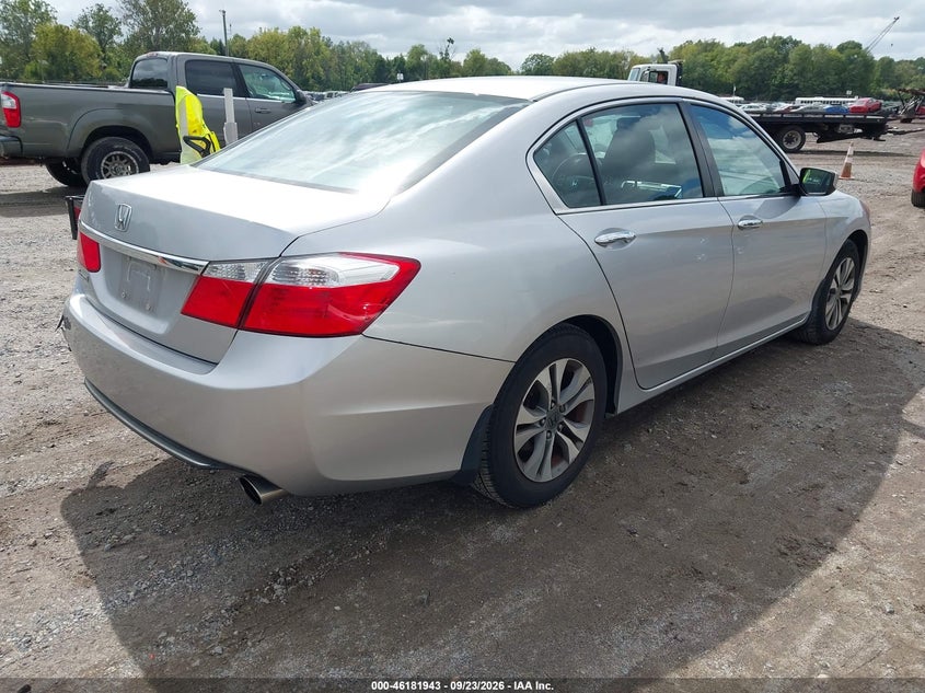 Vin: 1hgcr2f38ea282262, lot: 46681803, honda accord lx 20144