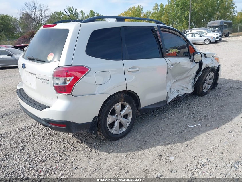 Vin: jf2sjadc2fh582226, lot: 46681818, subaru forester 2.5i premium 20154