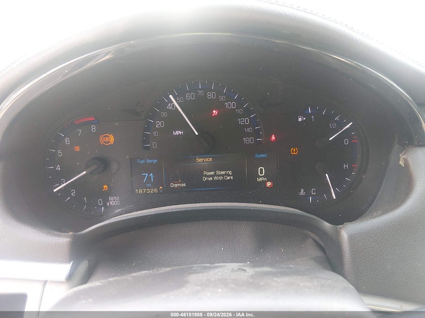 CADILLAC XTS 2013 VIN 2G61P5S34D9167254