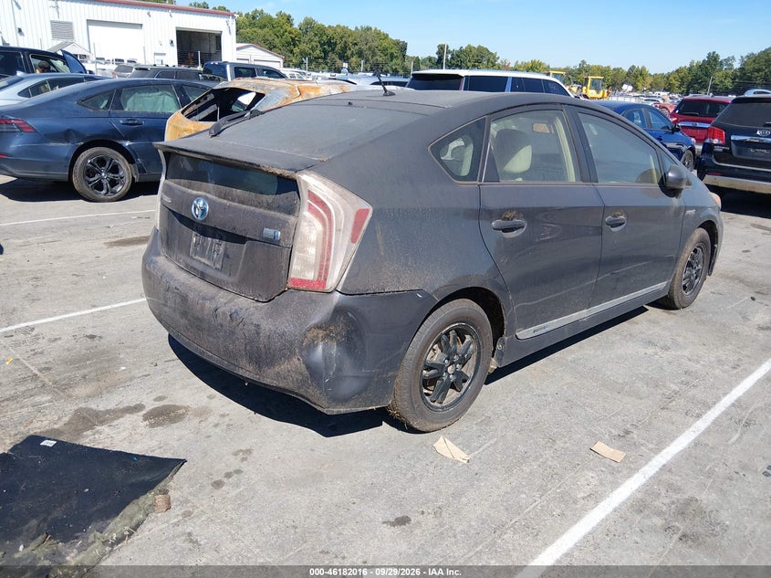 Vin: jtdkn3du1d1635088, lot: 46681876, toyota prius two 20134