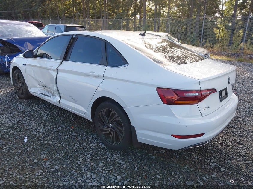 Vin: 3vwg57buxkm002568, lot: 46681890, volkswagen jetta 1.4t sel premium 20193