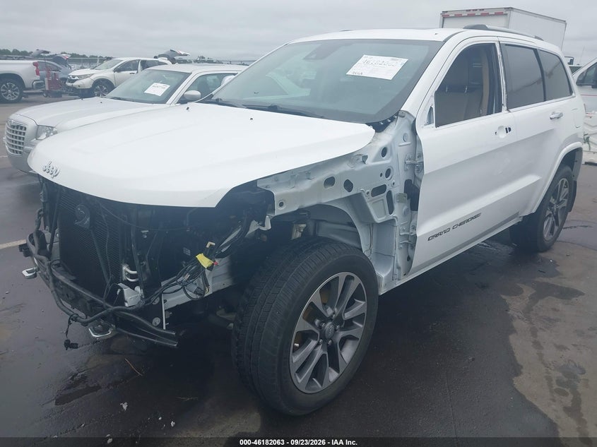Vin: 1c4rjfcg9hc927783, lot: 46681923, jeep grand cherokee overland 4x4 20172