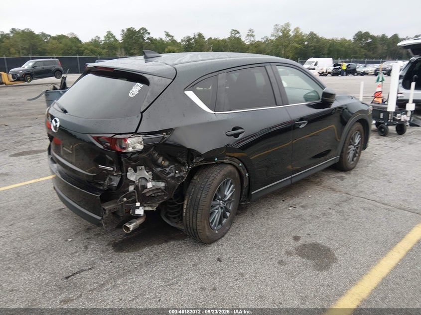 Vin: jm3kfacmxm0336814, lot: 46681932, mazda cx-5 touring 20214