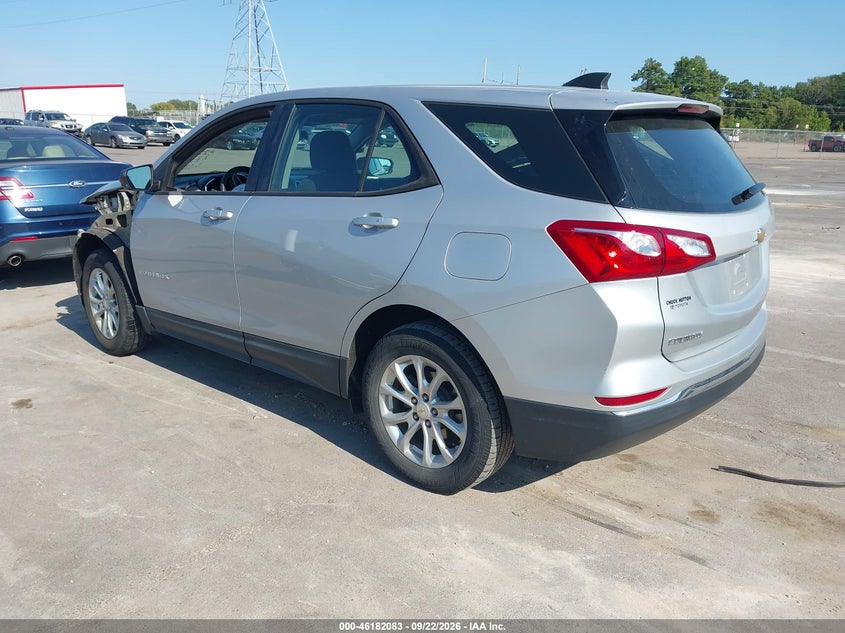 Vin: 2gnaxhev5j6145571, lot: 46681943, chevrolet equinox ls 20183