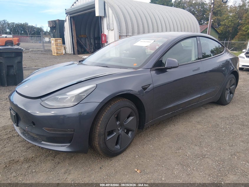 2023 Tesla Model 3, Затоплення, IAAI, VIN 5YJ3E1EA7PF545355 — фото 2