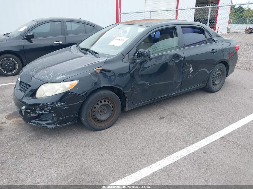 2010 Toyota Corolla Le, Обычный износ, IAAI, VIN 1NXBU4EE6AZ169423 — фото 2