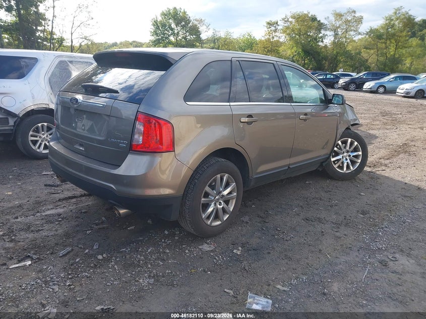 Vin: 2fmdk4kcxeba26813, lot: 46681970, ford edge limited 20144