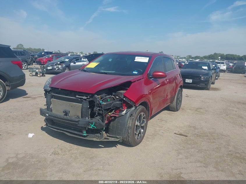 Vin: kndpm3ac7l7821086, lot: 46681979, kia sportage lx 20202