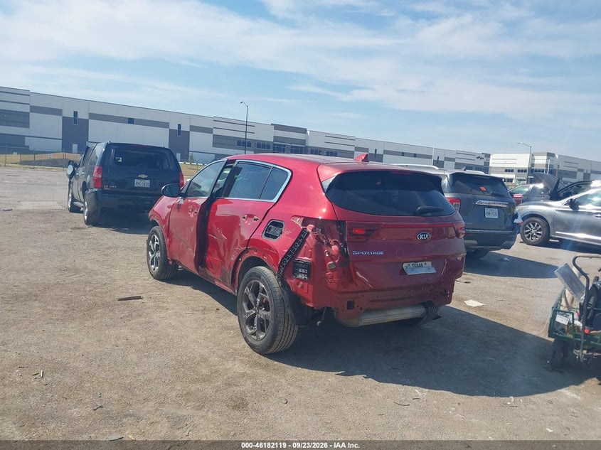 Vin: kndpm3ac7l7821086, lot: 46681979, kia sportage lx 20203