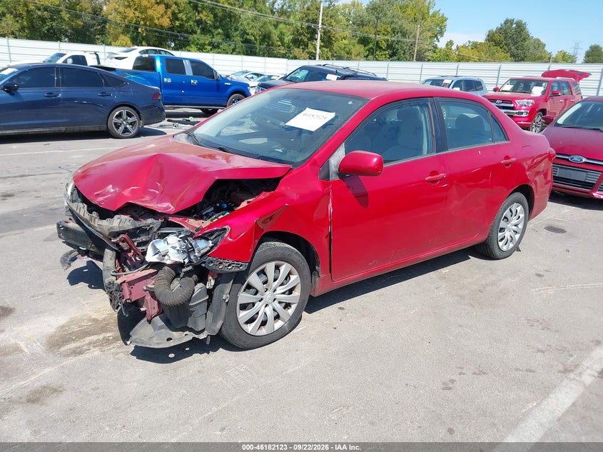 Vin: 5yfbu4ee1dp112018, lot: 46681983, toyota corolla le 20132