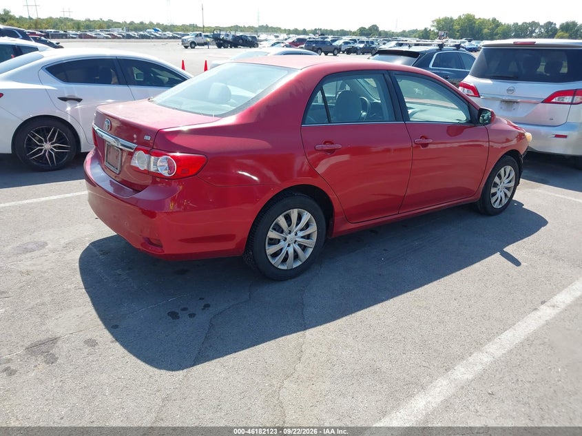 Vin: 5yfbu4ee1dp112018, lot: 46681983, toyota corolla le 20134