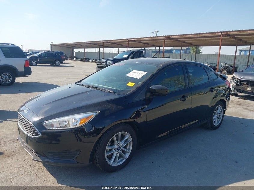 Vin: 1fadp3fe1jl229066, lot: 46681990, ford focus se 20182