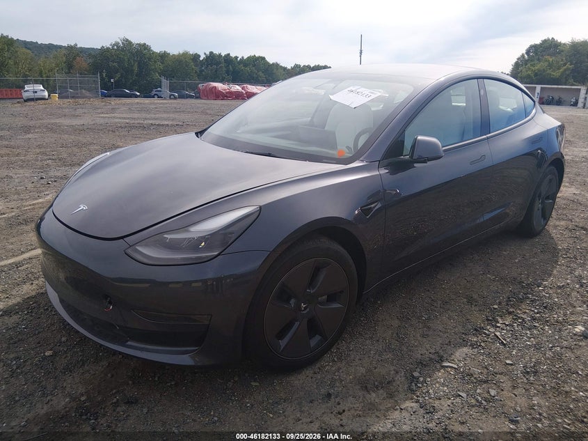 2023 Tesla Model 3, Затоплення, IAAI, VIN 5YJ3E1EA9PF669014 — фото 2