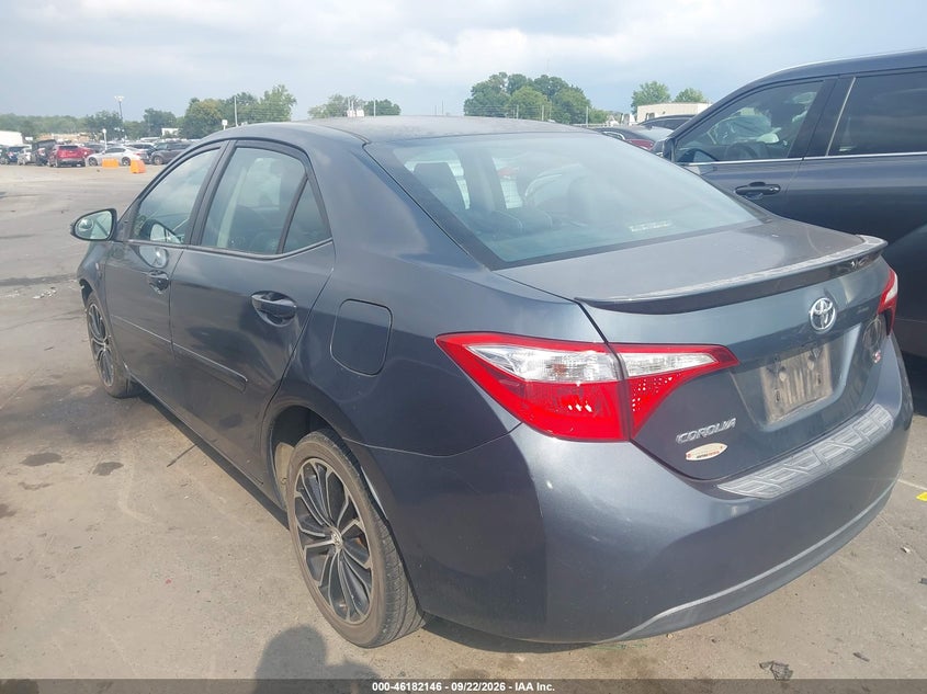 Vin: 5yfburhe4fp313780, lot: 46682006, toyota corolla s plus 20153