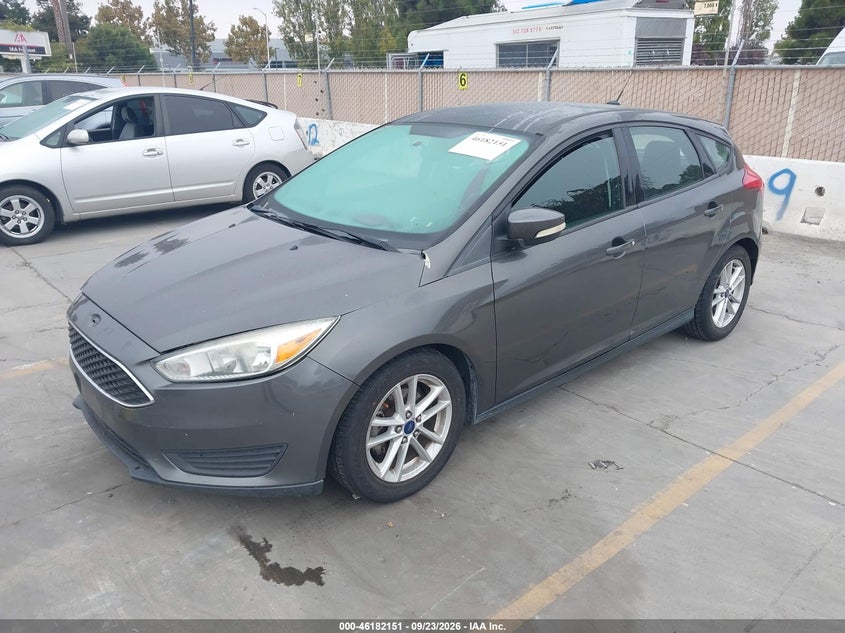 Vin: 1fadp3k24fl289121, lot: 46682011, ford focus se 20152