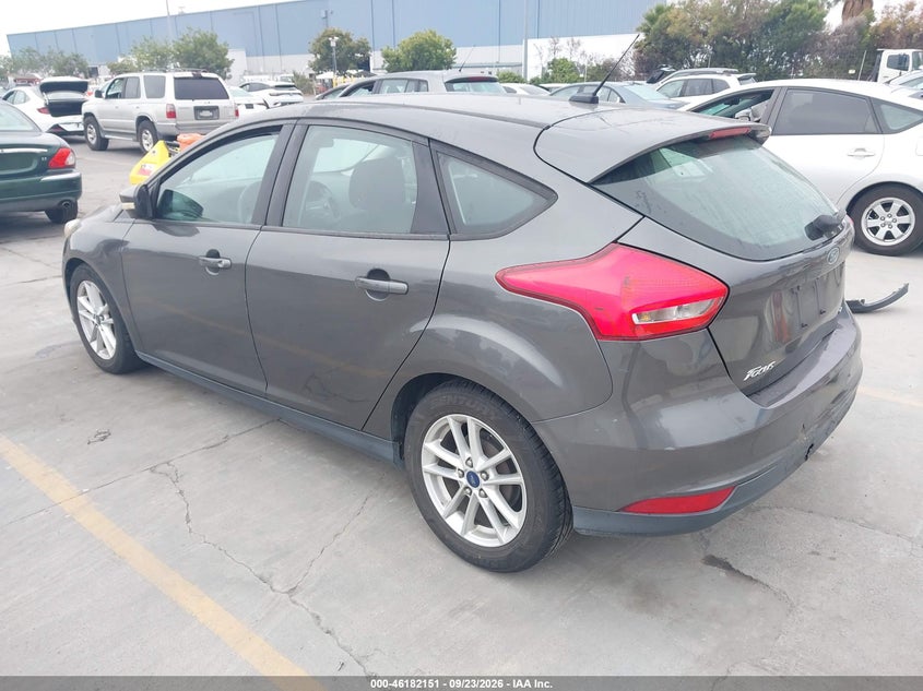 Vin: 1fadp3k24fl289121, lot: 46682011, ford focus se 20153