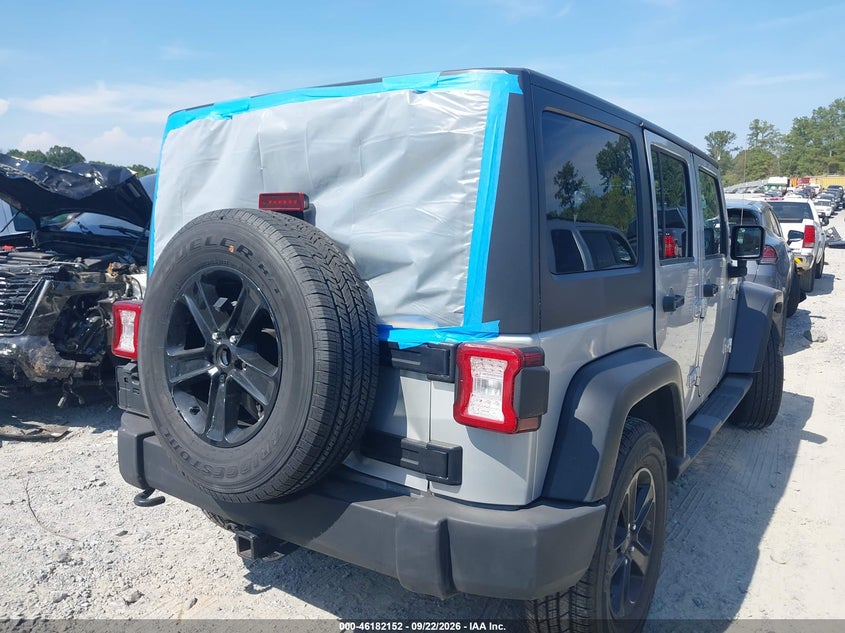 Vin: 1j4ha6h18bl615312, lot: 46682012, jeep wrangler unlimited rubicon 20114