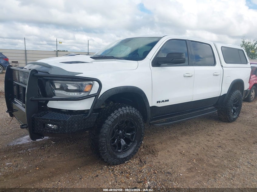 Vin: 1c6srflt9ln147827, lot: 46682019, ram 1500 rebel  4x4 5'7 box 20202
