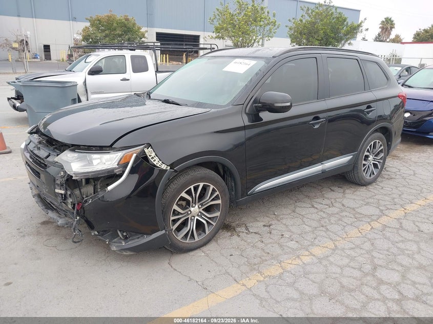 Vin: ja4ad3a37gz020071, lot: 46682024, mitsubishi outlander se/sel 20162