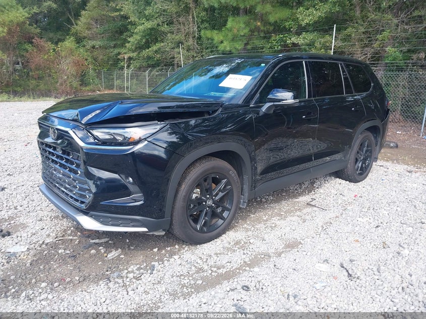 Vin: 5tdadab57ts031285, lot: 46682038, toyota grand highlander hybrid max platinum 20262