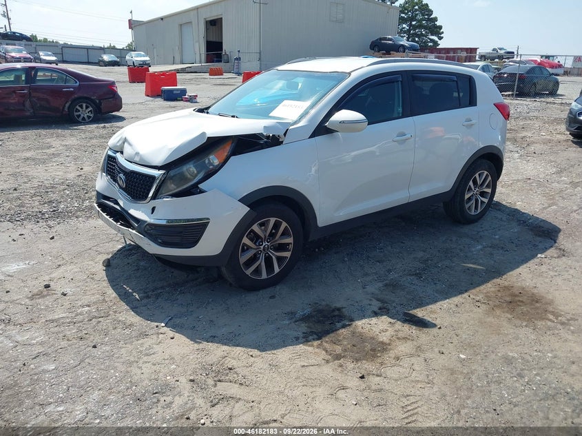 Vin: kndpb3ac4e7620979, lot: 46682043, kia sportage lx 20142
