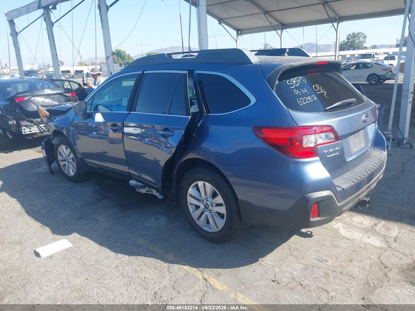 Vin: 4s4bsahc3j3299924, lot: 46682074, subaru outback 2.5i premium 20183