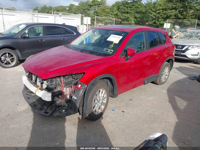 Vin: jm3ke4cy5g0618788, lot: 46682100, mazda cx-5 touring 20162
