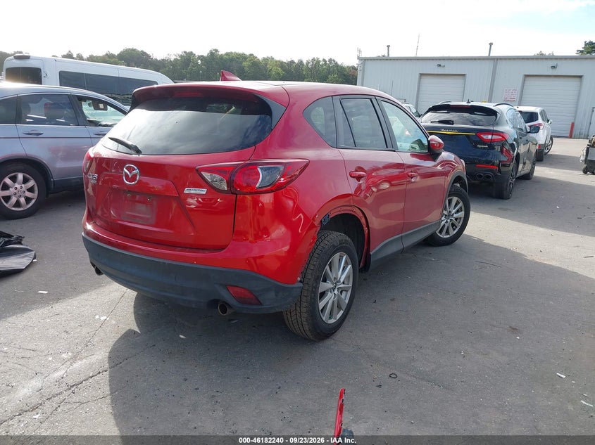 Vin: jm3ke4cy5g0618788, lot: 46682100, mazda cx-5 touring 20164