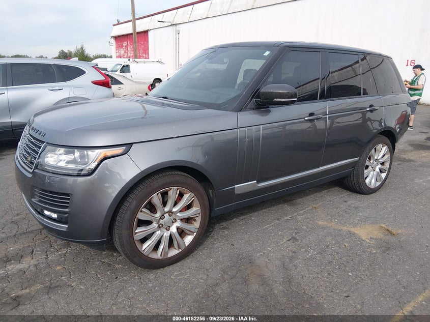 Vin: salgs2tf2ea193458, lot: 46682116, land rover range rover 5.0l v8 supercharged/5.0l v8 supercharged ebony edition 20142