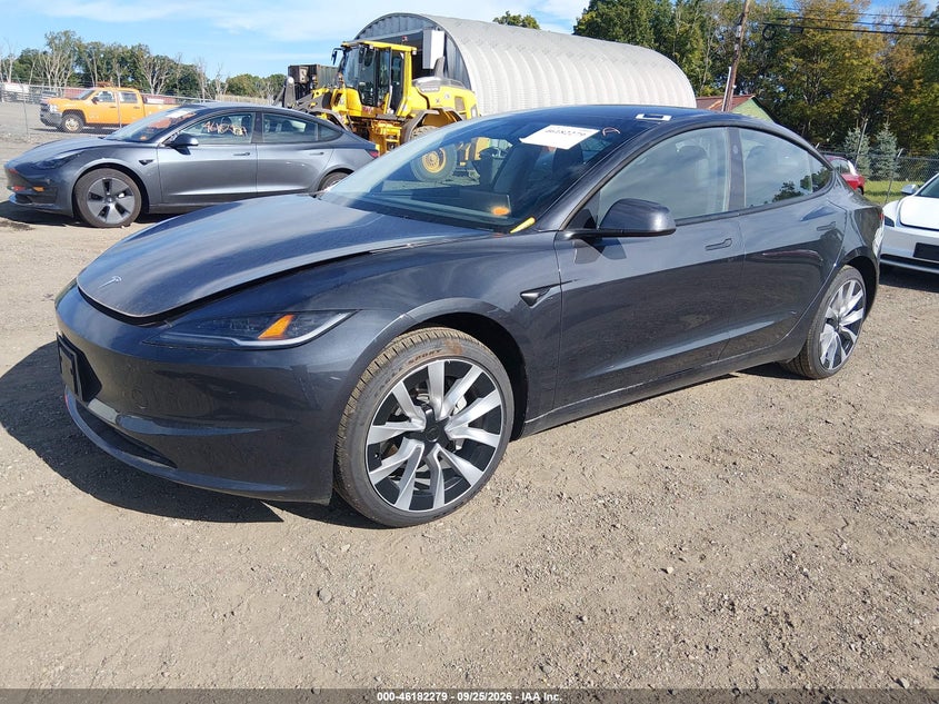 2025 Tesla Model 3, Затоплення, IAAI, VIN 5YJ3E1EA1SF040680 — фото 2