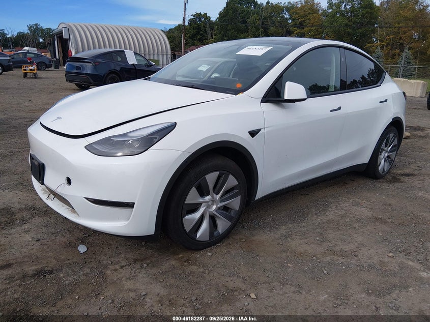 Vin: 7saygaee9pf875861, lot: 46682147, tesla model y awd/long range dual motor all-wheel drive 20232