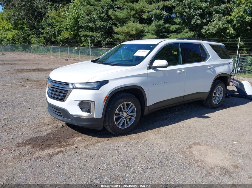 Vin: 1gnergkw3pj275637, lot: 46682171, chevrolet traverse fwd lt cloth 20232
