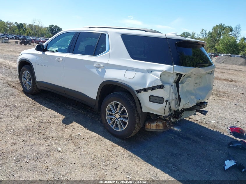 Vin: 1gnergkw3pj275637, lot: 46682171, chevrolet traverse fwd lt cloth 20233