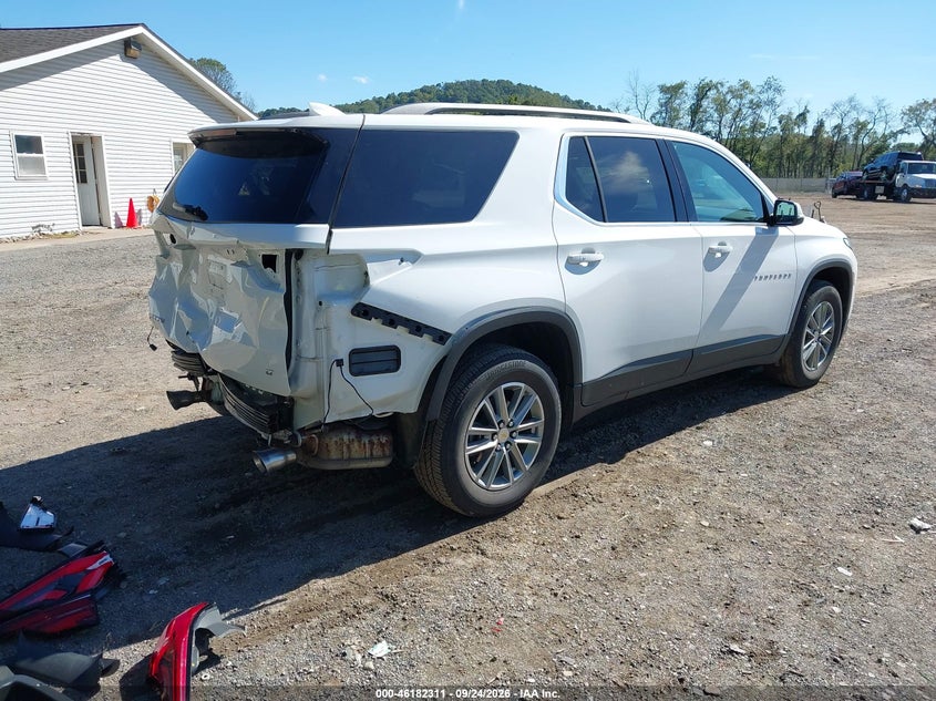 Vin: 1gnergkw3pj275637, lot: 46682171, chevrolet traverse fwd lt cloth 20234